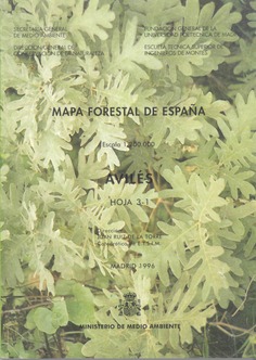 Mapa forestal de España. Avilés. Hoja 3-1