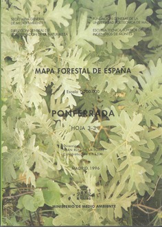 Mapa forestal de España. Ponferrada. Hoja 3­3