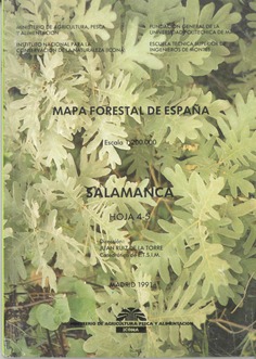 Mapa forestal de España. Salamanca. Hoja 4-5