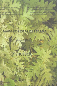 Mapa forestal de España. Huesca. Hoja 8-3