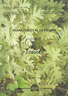 Mapa forestal de España. Córdoba. Hoja 4-10