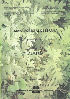 Mapa forestal de España. Almería. Hoja 6­11