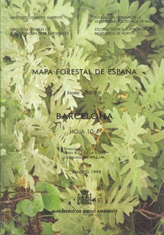 Mapa forestal de España. Barcelona. Hoja 10­4