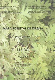 Mapa forestal de España. Jaén. Hoja 5­10