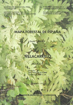 Mapa forestal de España. Villacarrillo. Hoja 6­9