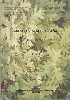 Mapa forestal de España. Lugo. Hoja 2-2