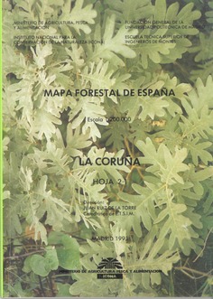 Mapa forestal de España. Coruña, La. Hoja 2-1