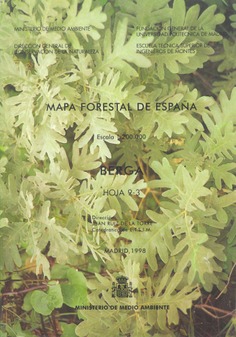 Mapa forestal de España. Berga. Hoja 9-3
