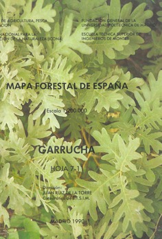 Mapa forestal de España. Garrucha. Hoja 7-11