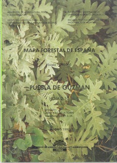 Mapa forestal de España. Puebla de Guzmán. Hoja 2­10