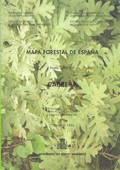 Mapa forestal de España. Cabrera. Hoja 10-8