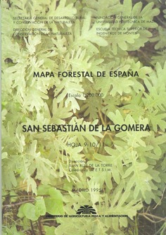 Mapa forestal de España. San Sebastián de la Gomera. Hoja 9­10/11