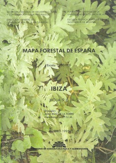 Mapa forestal de España. Ibiza. Hoja 9-8