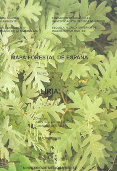 Mapa forestal de España. Liria. Hoja 7-7