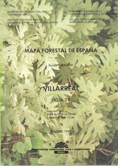 Mapa forestal de España. Villarreal. Hoja 2­8