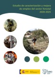 Portada de: Estudio de caracterización y mejora del empleo del sector forestal 2020-2025