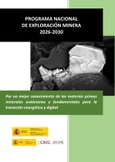 Programa Nacional de Exploración Minera 2026-2030
