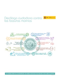 Decálogo ciudadano contra las basuras marinas
