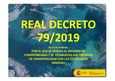 Real Decreto 79/2019, de 22 de febrero, por el que se regula el Informe de Compatibilidad y se establecen los Criterios de Compatibilidad con las Estrategias Marinas