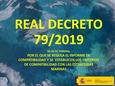 Portada de: Real Decreto 79/2019, de 22 de febrero