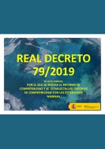 Real Decreto 79/2019, de 22 de febrero, por el que se regula el Informe de Compatibilidad y se establecen los Criterios de Compatibilidad con las Estrategias Marinas