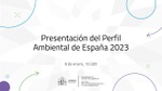 Presentación del Perfil Ambiental de España 2023
